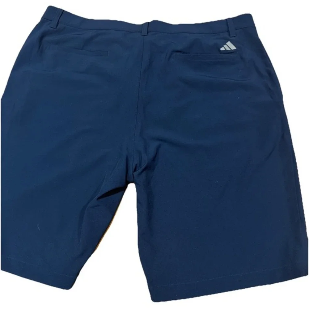 Adidas Premium Men's Modern Lt. Weight  Golf Shorts Navy 38  4 Pockets‎ 4040